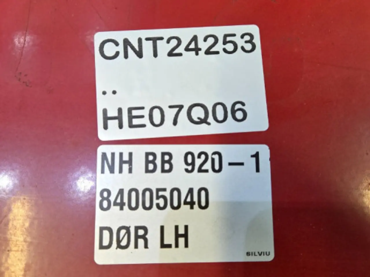 Billede 12 - New Holland BB920 Dør L. 84005040