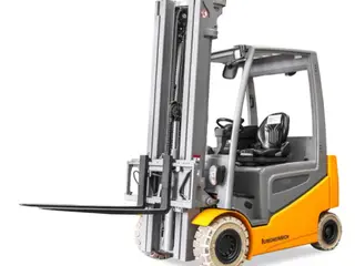 Jungheinrich EFG 425 k el-gaffeltruck - 2500 kg, 7000 mm, årg. 2019, 12413 timer - brugt