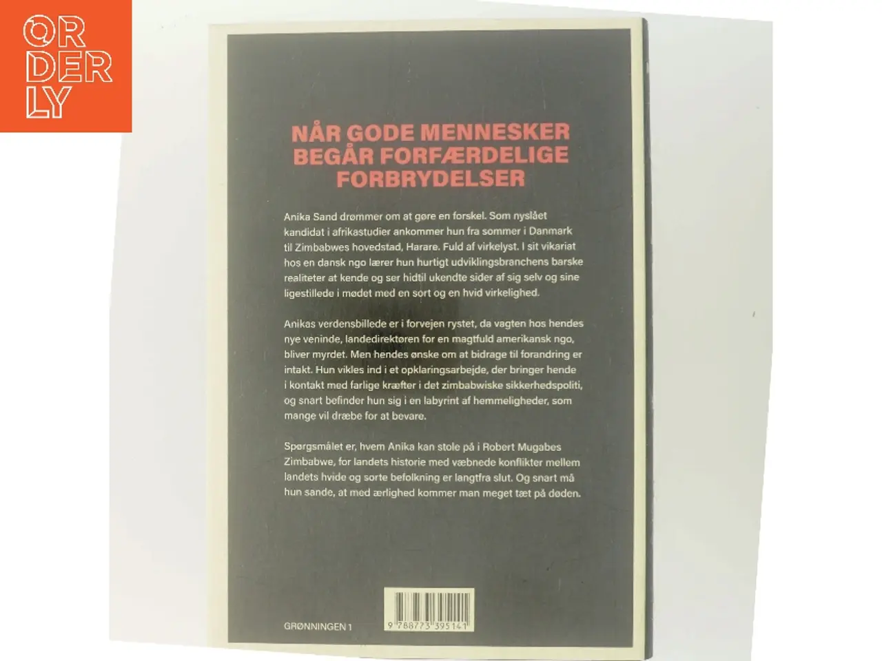 Billede 3 - Harare : politisk thriller af Dennis Nørmark (f. 1978-04-02) (Bog)