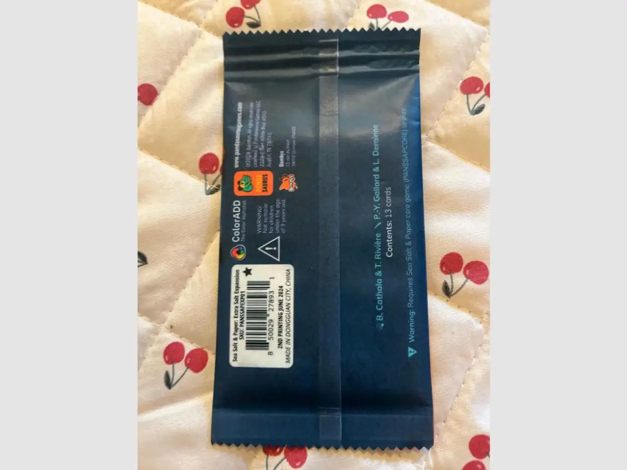 Billede 3 - Sea Salt & Paper kortspil + Extra Salt udvidelse