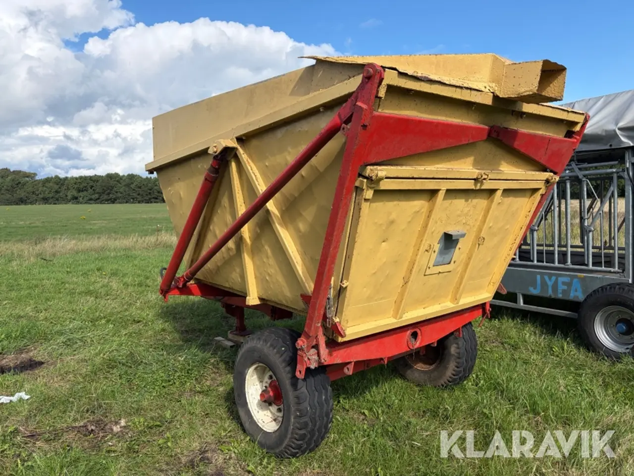 Billede 4 - korntipvogn til traktor