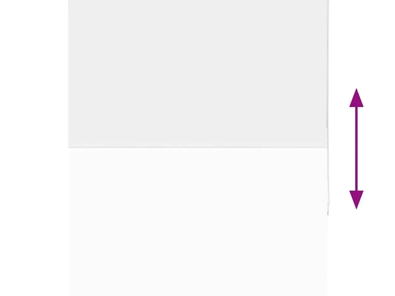 Billede 9 - Rullegardin mørklægning 115×150 cm - hvid polyester, stofbredde 110,7 cm