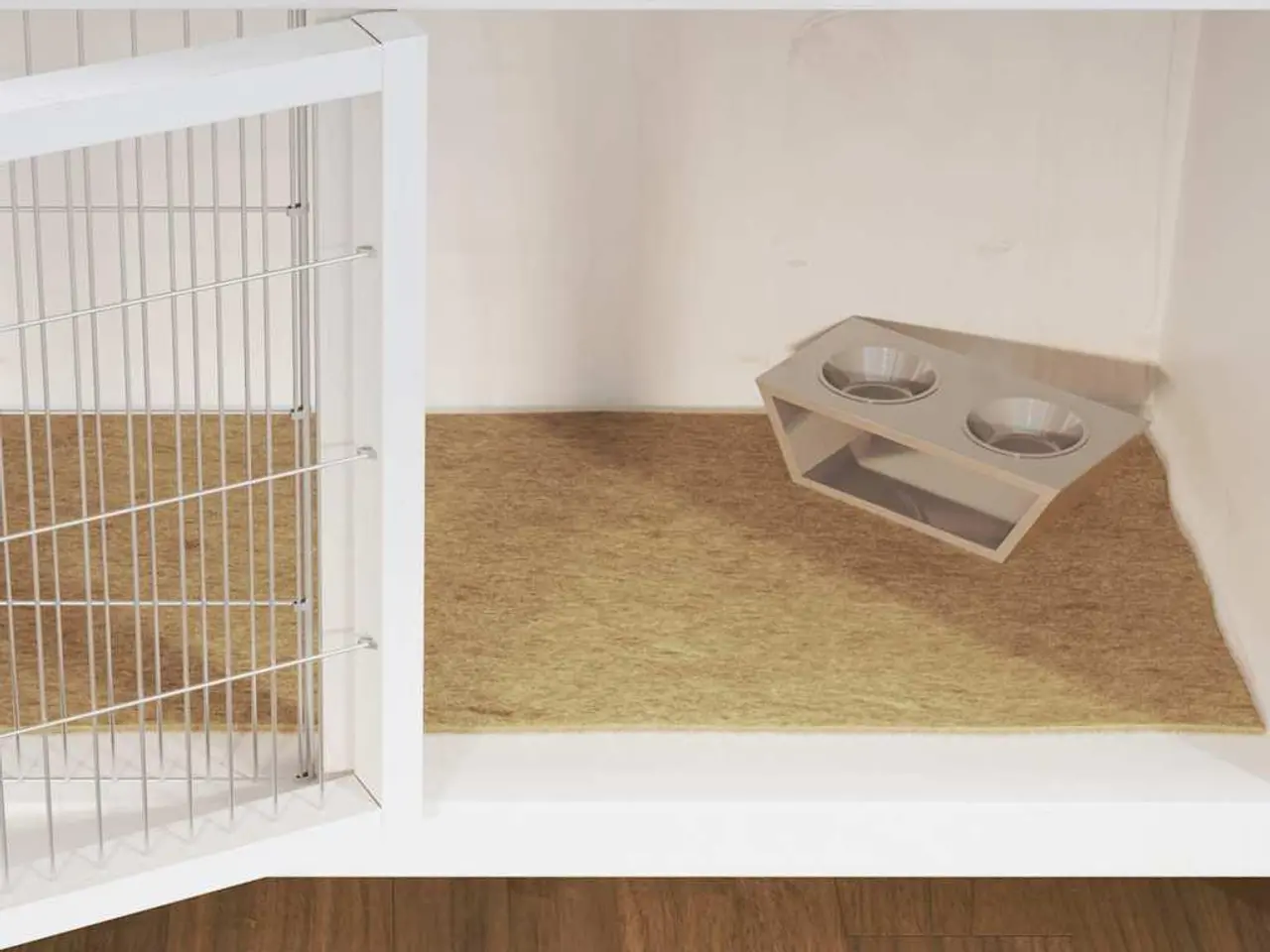 Billede 4 - Hampemåtte til gnavere 1 × 5 m - 5 mm, naturlig burbund