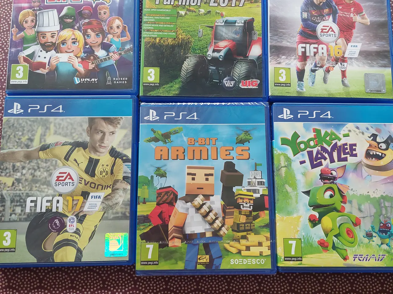 Billede 1 - Playstation spil 4 sælges