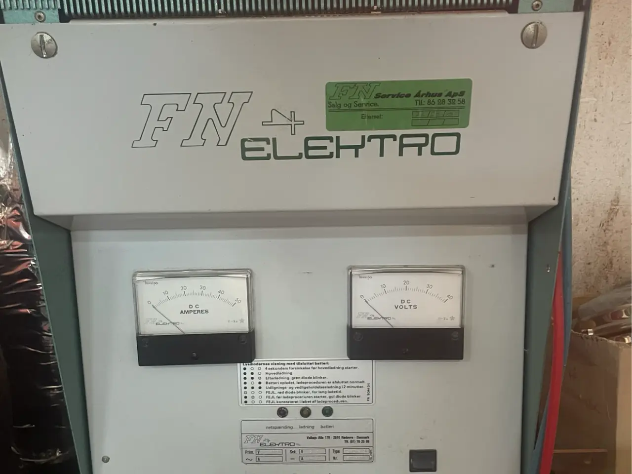 Billede 1 - Industriel batterioplader- batterilader