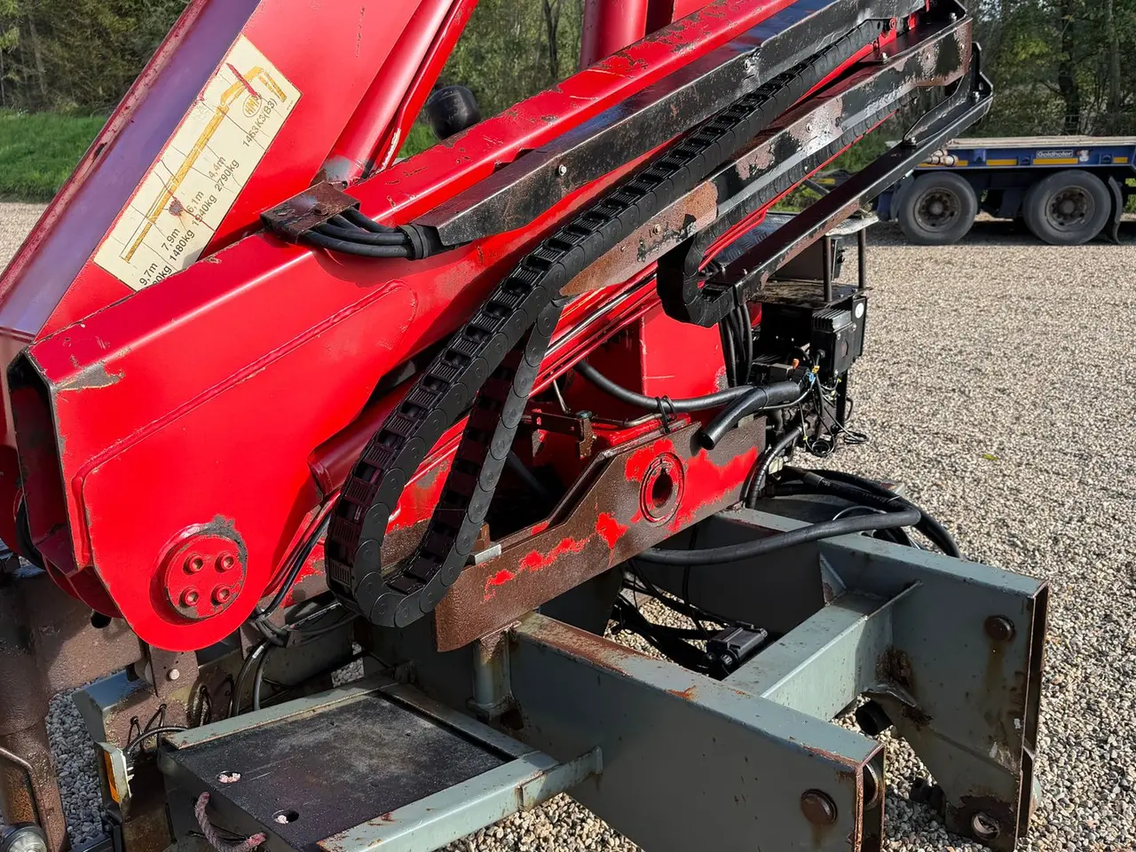Billede 13 - HMF Kran Monteret med scanreco modtager