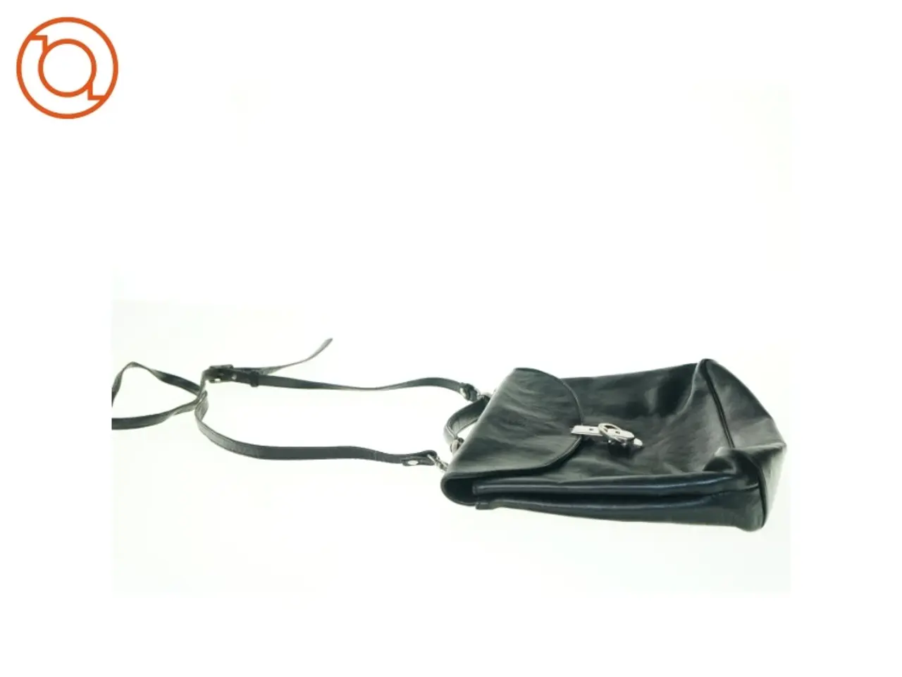 Billede 4 - Læder Crossbody Hånd Taske fra Monroe (str. 28 x 32 cm)