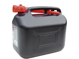 Benzindunk 10 liter - sort