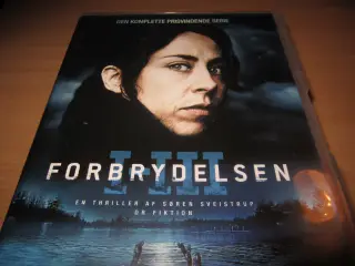 FORBRYDELSEN. HELE SERIEN. Boks.