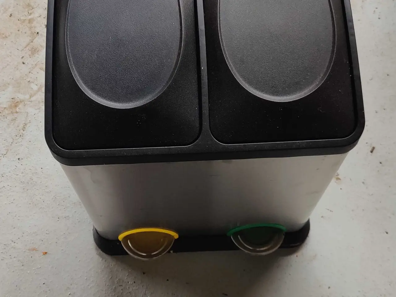 Billede 1 - Pedal spand med to rum, 30 liter