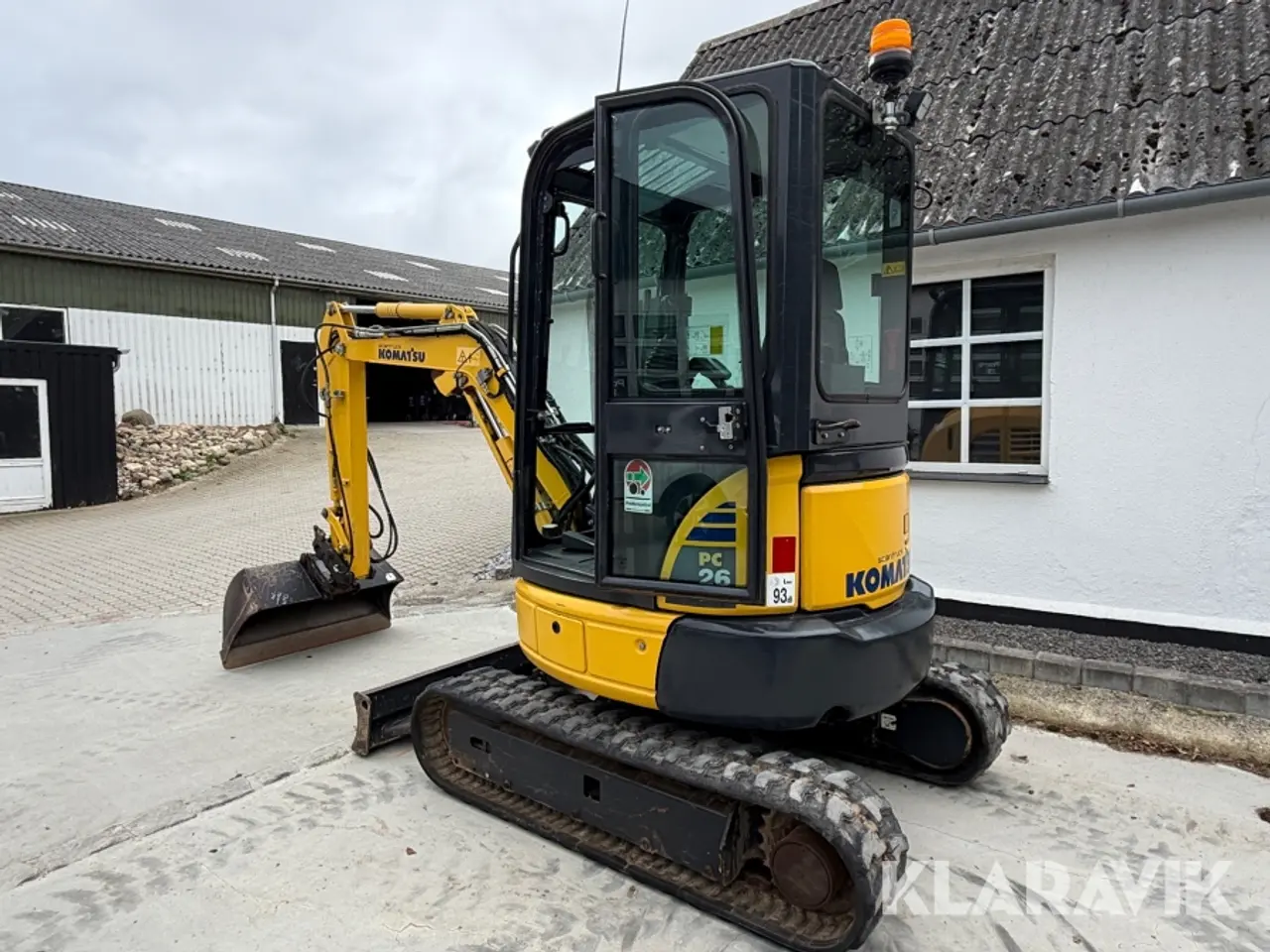 Billede 4 - Gravemaskine Komatsu PC26MR-3