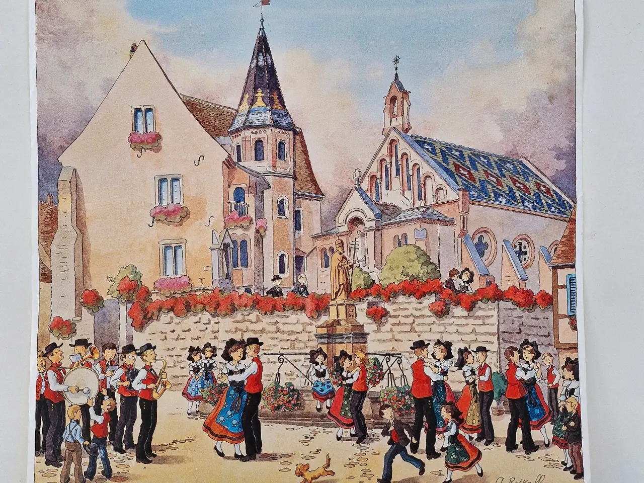 Billede 1 - Plakat: Georges Ratkoff: Éguisheim, Alsace
