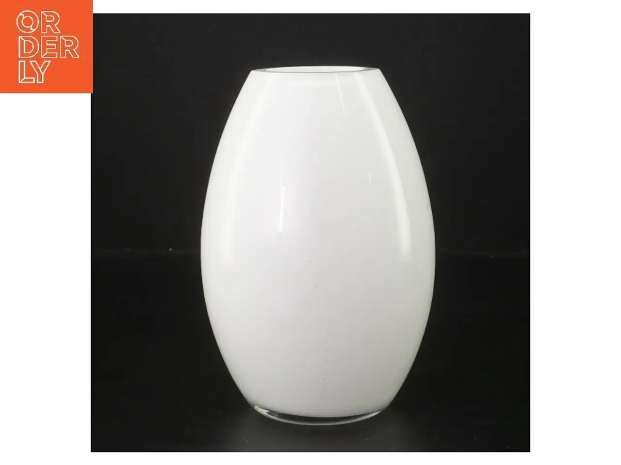 Billede 2 - Holmegaard glasvase (str. 16 cm)