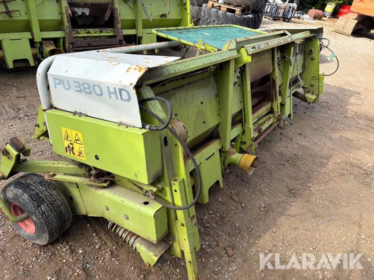 Billede 4 - Pickup Claas PU 380 HD med rulle