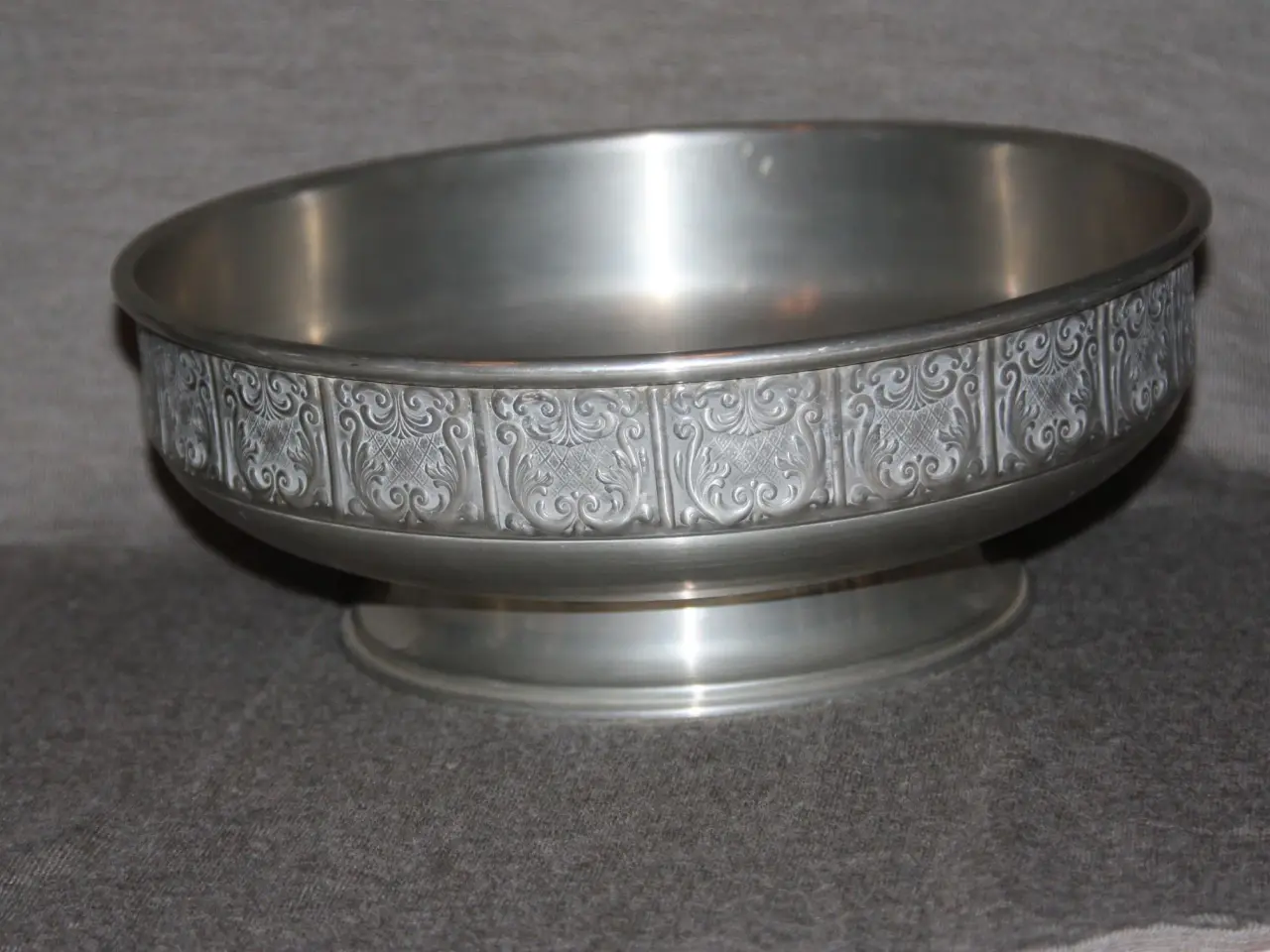 Billede 1 - Form tinn Norway skål nr. 206 diam. 26 cm