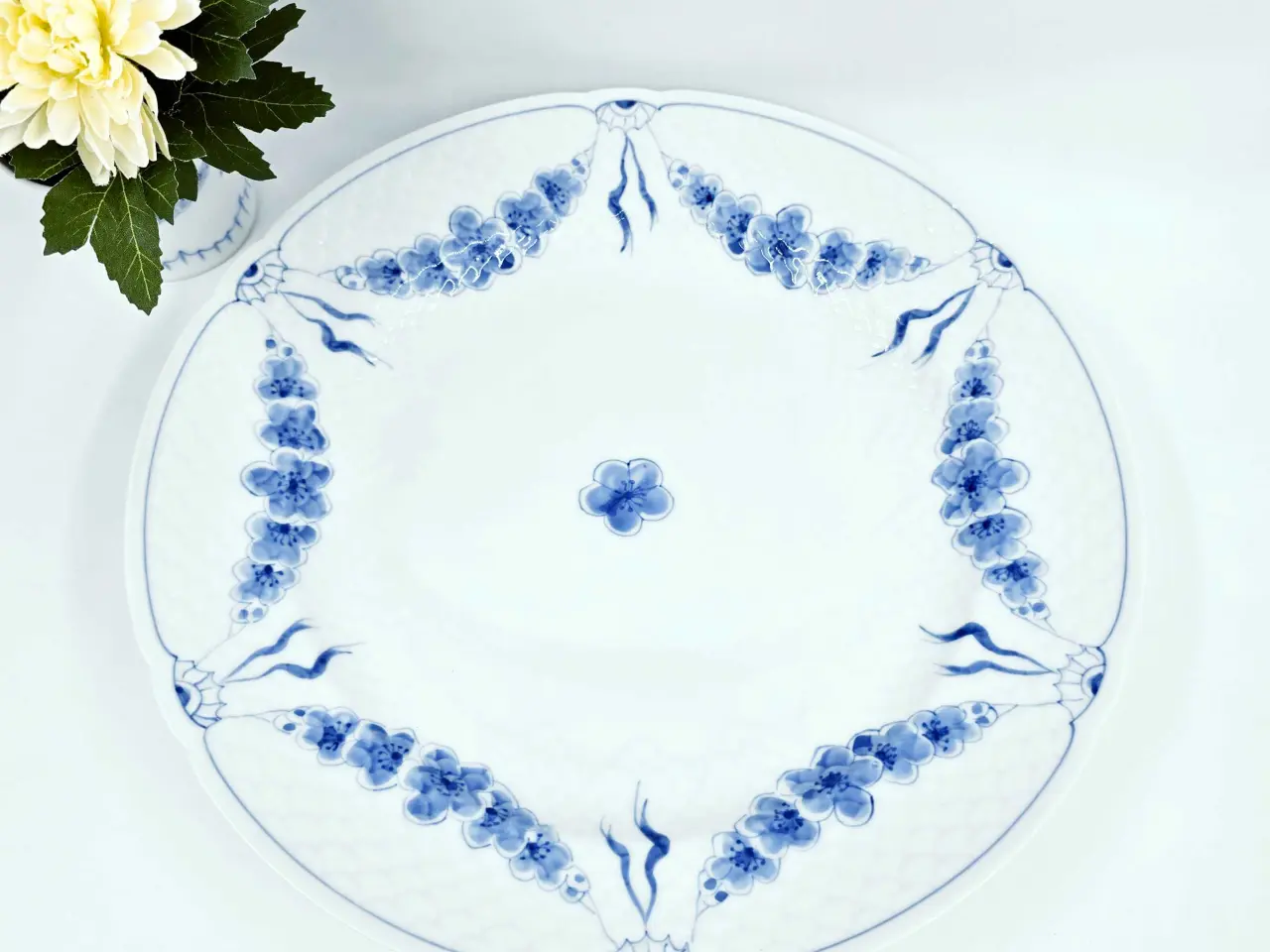 Billede 2 - Empire Stort rundt fad Porcelæn