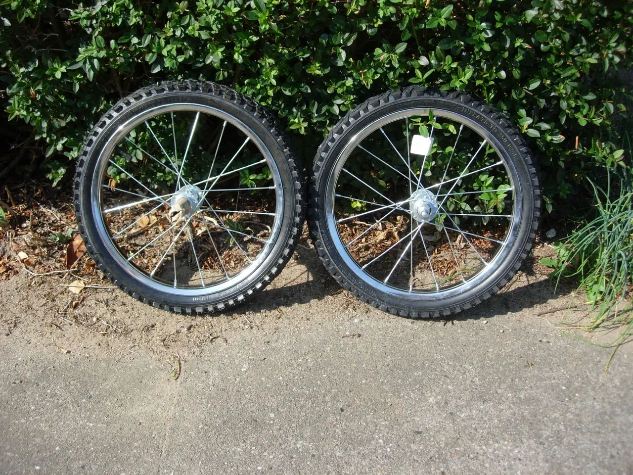 Billede 1 - Hjul til cykeltrailer m.m.