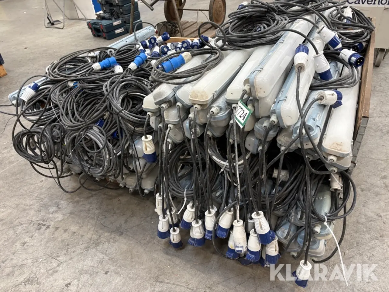Billede 8 - Byggeplads belysning/led armaturer 24w  +60 styk
