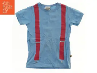 Børne T-Shirt med seler print fra Pomp de Lux (str. 98)