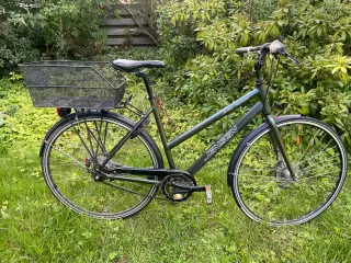 Jensen cykel med 8 gear og kurv