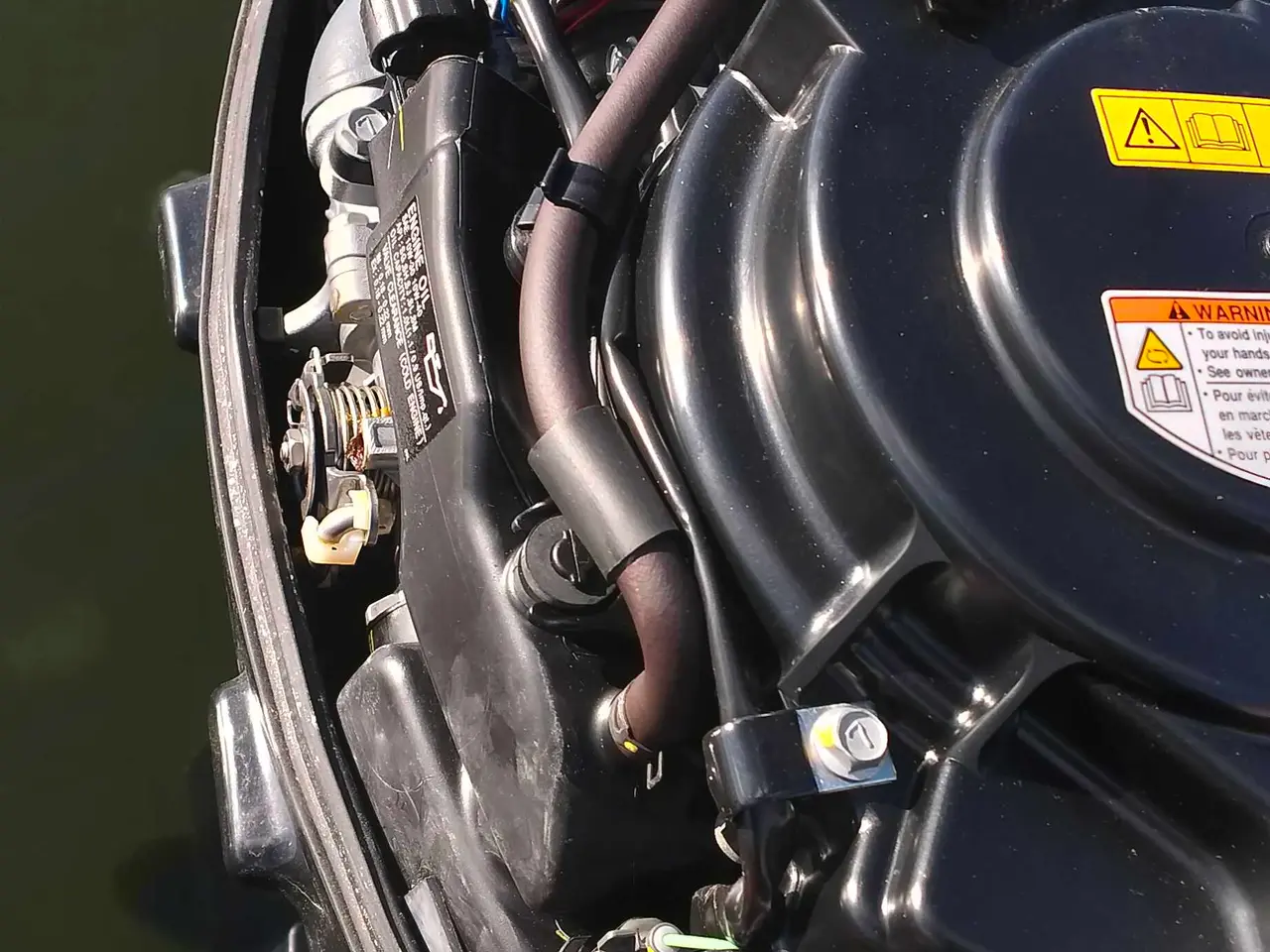 Billede 3 - 20 hk Suzuki påhængs motor med power trim
