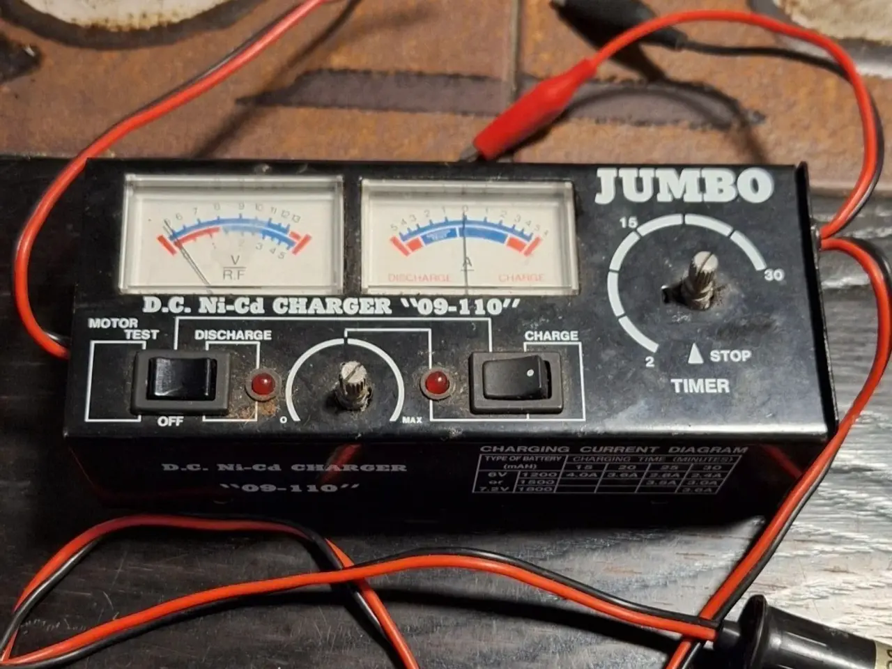 Billede 2 - Jumbo D.C. Ni-Cd Batteri Oplader "09-110"