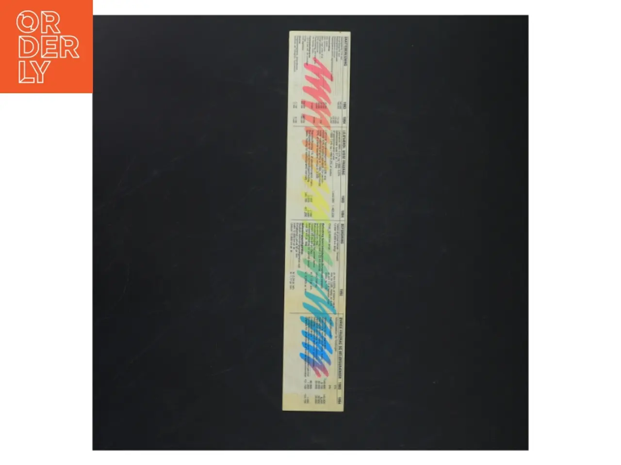 Billede 3 - Lineal 30 cm (str. 30 cm)