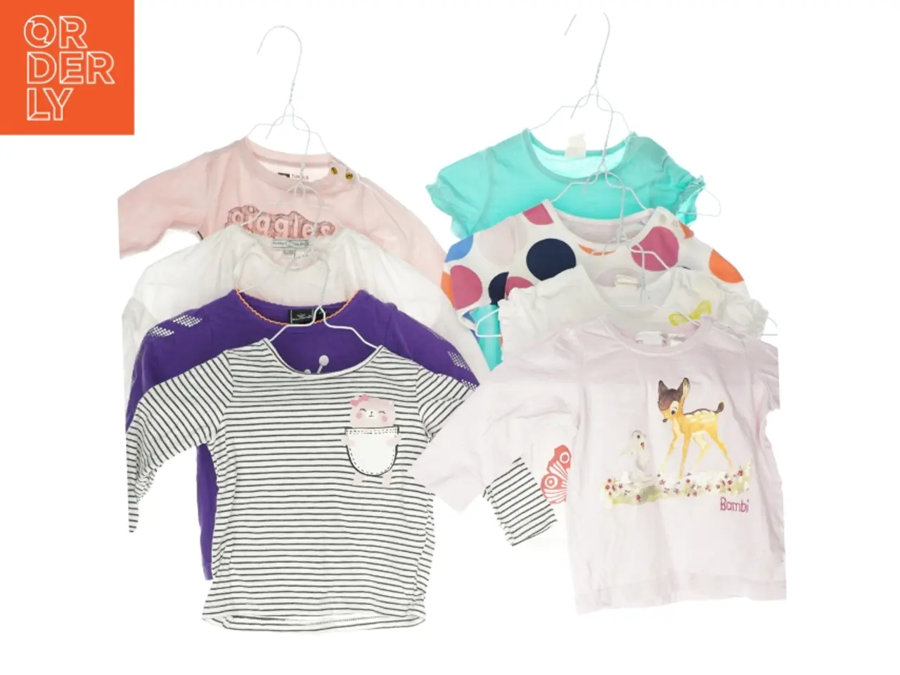 Billede 1 - Bluse (8 stk.) fra Ukendt (str. 62 cm)