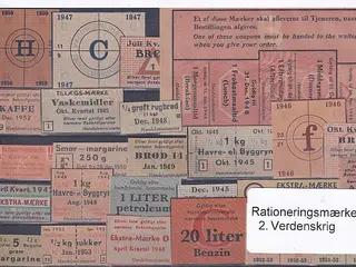 Rationeringsmærker - 2. Verdenskrig