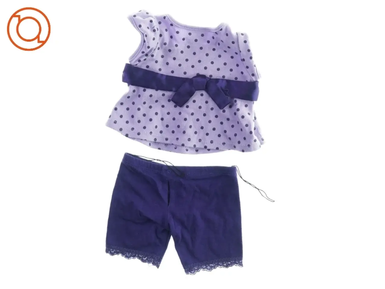 Billede 1 - Bamse tøj farven lilla fra Build a Bear (str. Livvidde 16 cm)