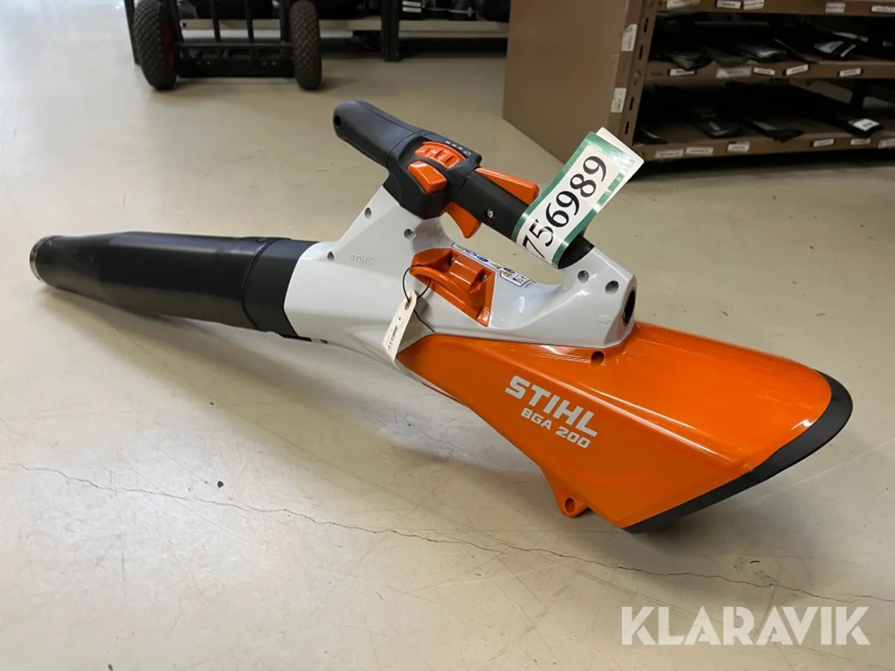 Billede 1 - Løvblæser STIHL BGA 200 batteridrevet