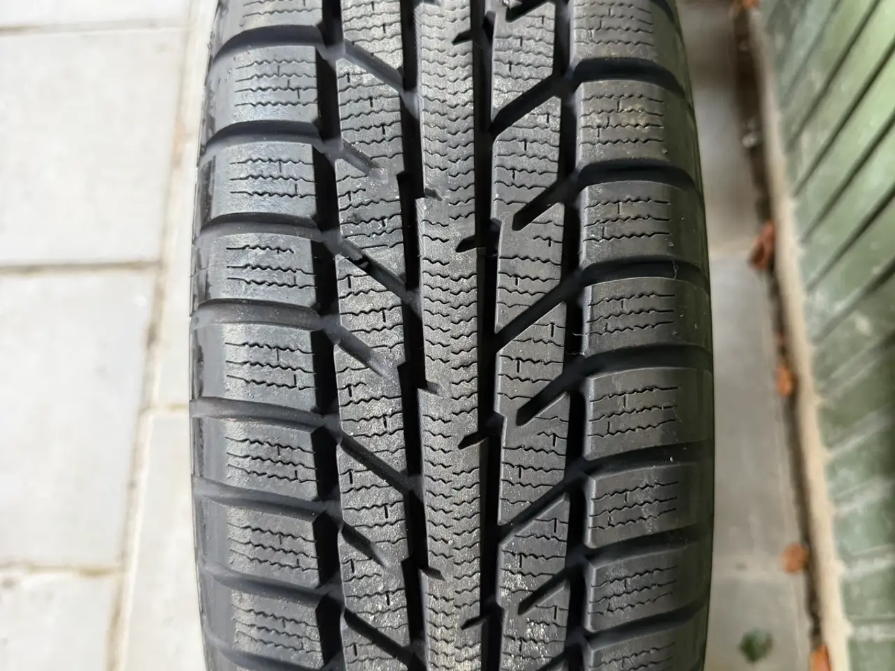 Billede 6 - 15” 4x100 Originale Stålfælge med nye vinterdæk