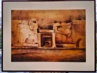 John Grima Maleri 74 cm x 97 cm