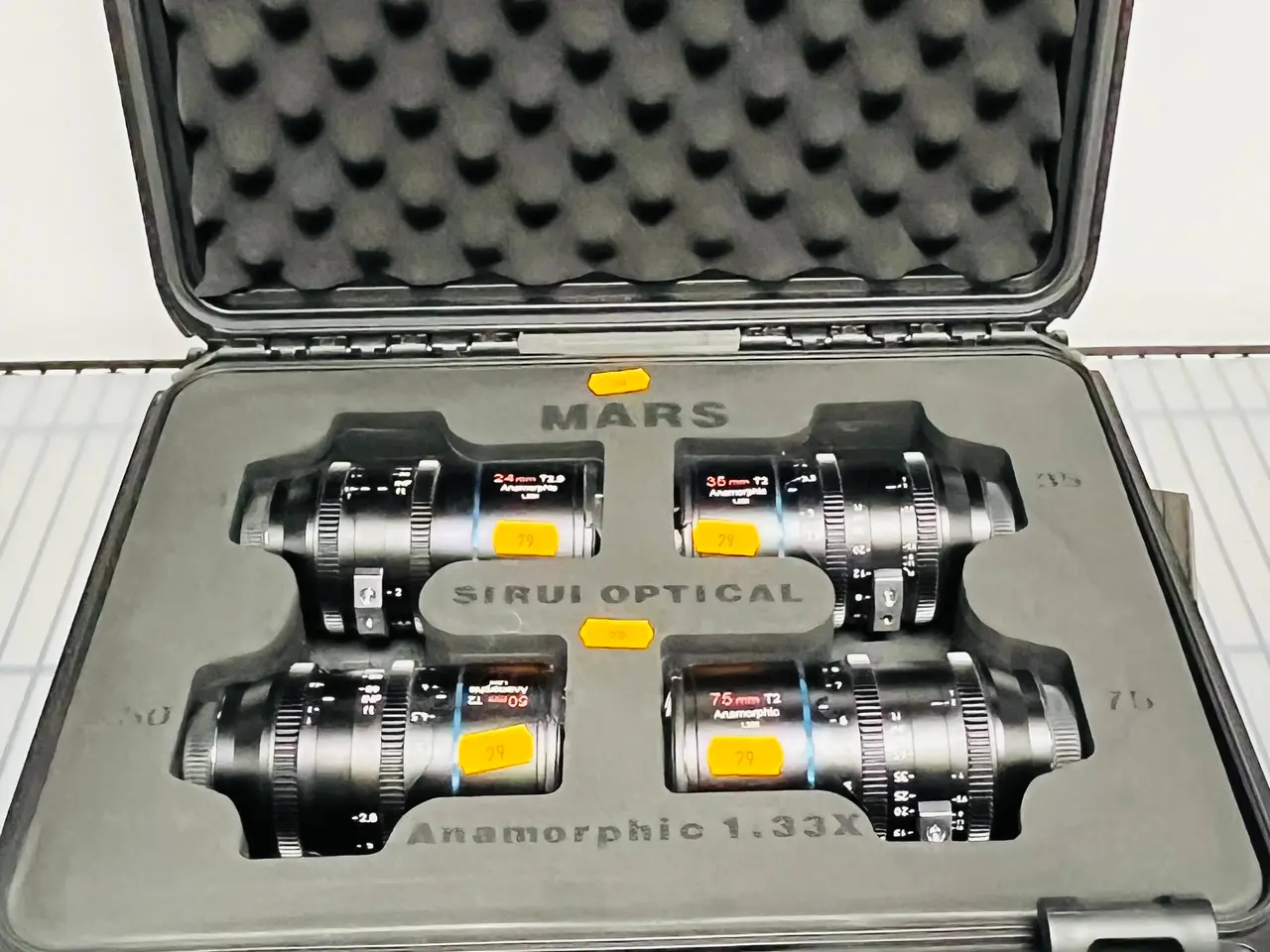 Billede 1 - Objektivsæt SIRUI Optical Anamorphic 1.33X