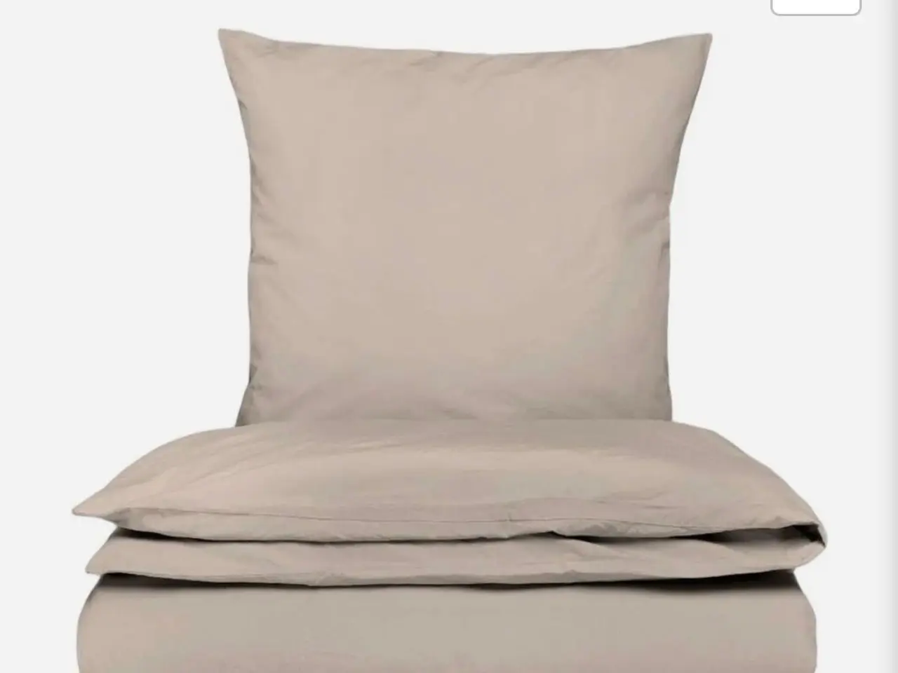 Billede 2 - Sekan stonewashed Percale sengesæt 140*200