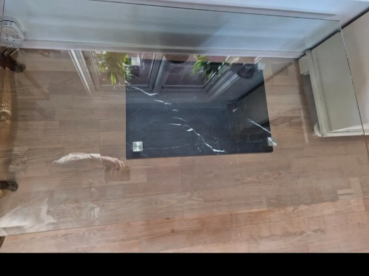 Billede 4 - Sofabord nero marquina marmor og glas