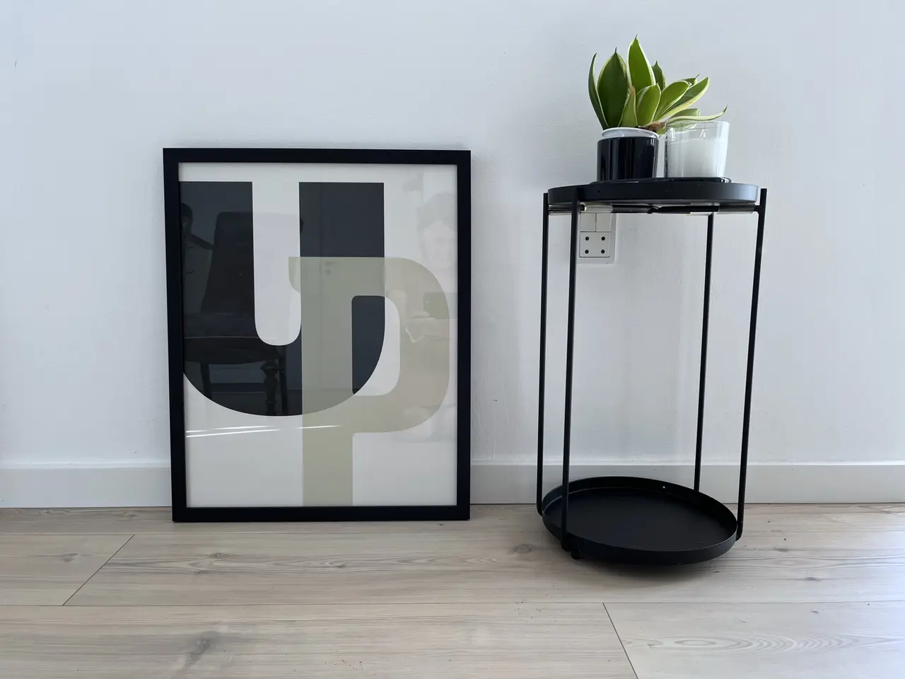 Billede 1 -  Plakat inkl, glas og ramme, G & C Interiors Dansk