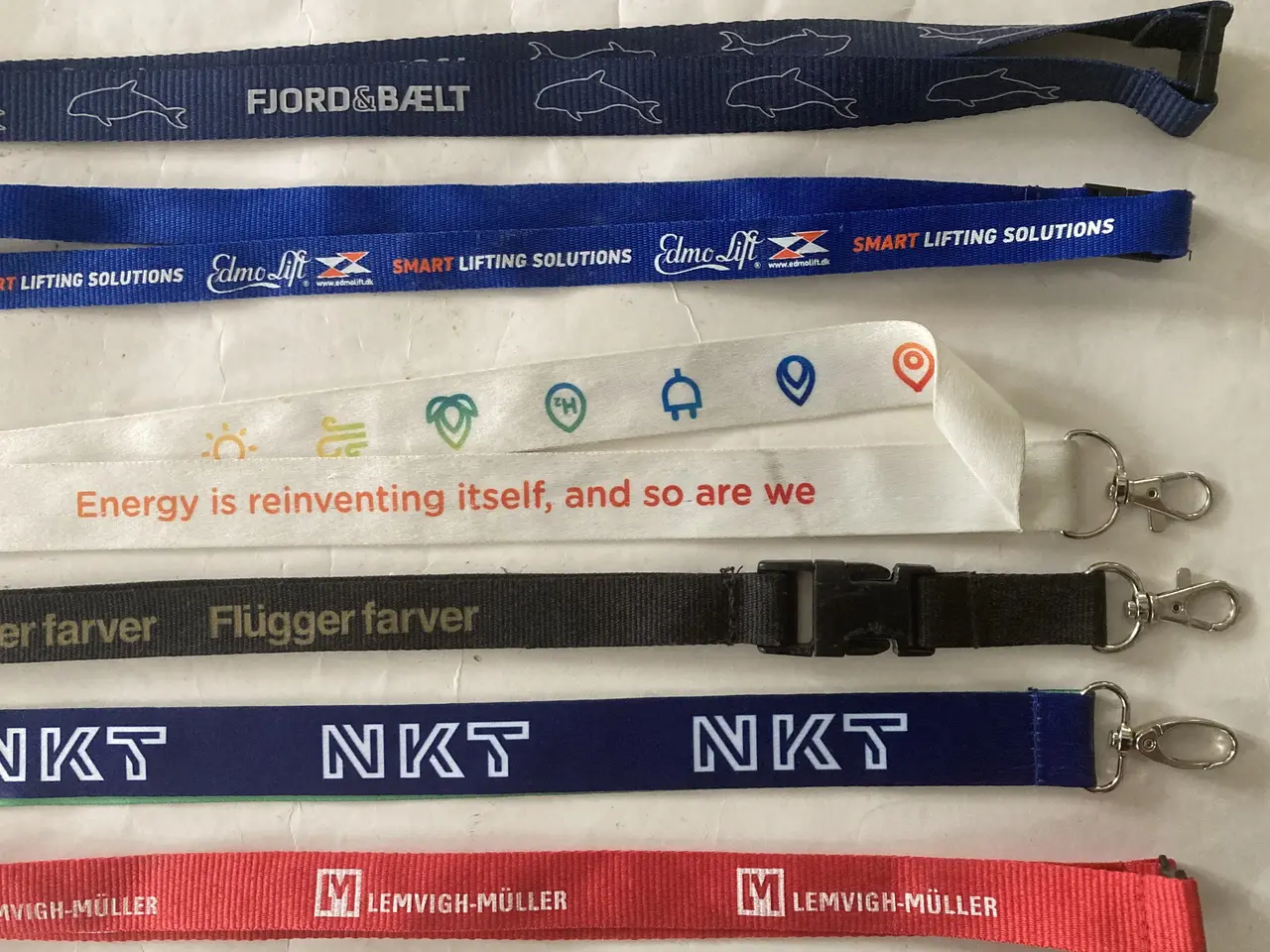 Billede 10 - 15 forskellige Nøglesnore