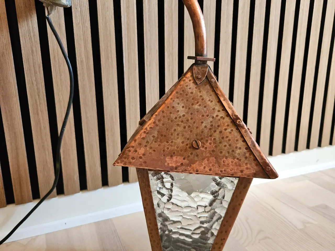 Billede 1 - Kobber lampe