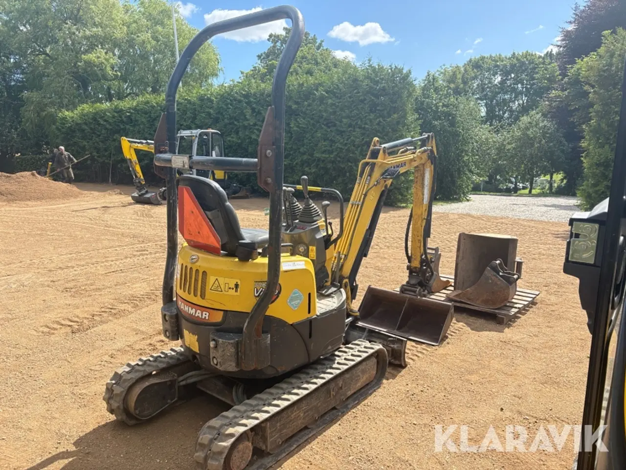 Billede 3 - Gravemaskine Yanmar ViO 1.2tons Gm13