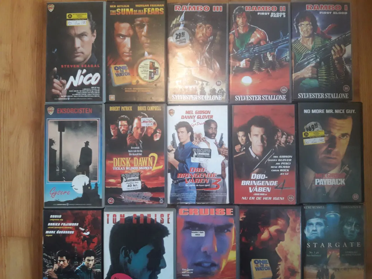 Billede 1 - VCR/VHS Action Film.