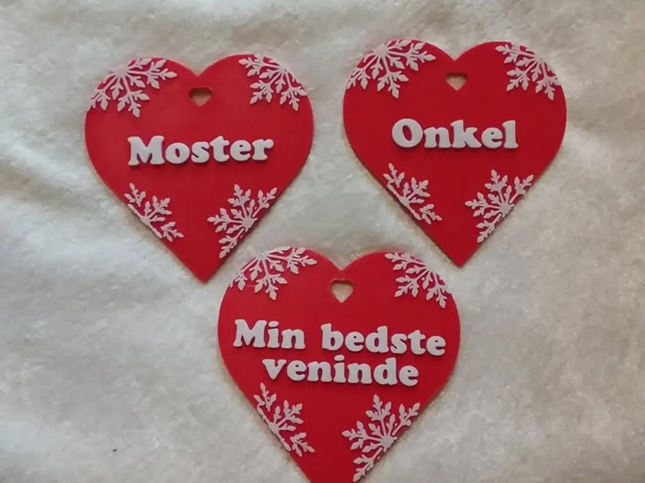 Billede 7 - Julepynt = Vaniljekranse, hjerter eller julesok.