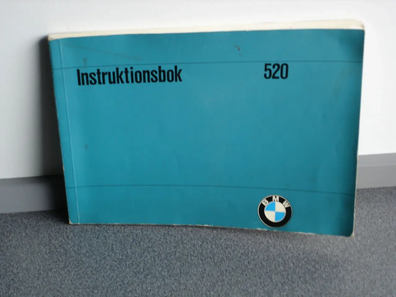 Billede 1 - Bmw 520 Instruktionsbog