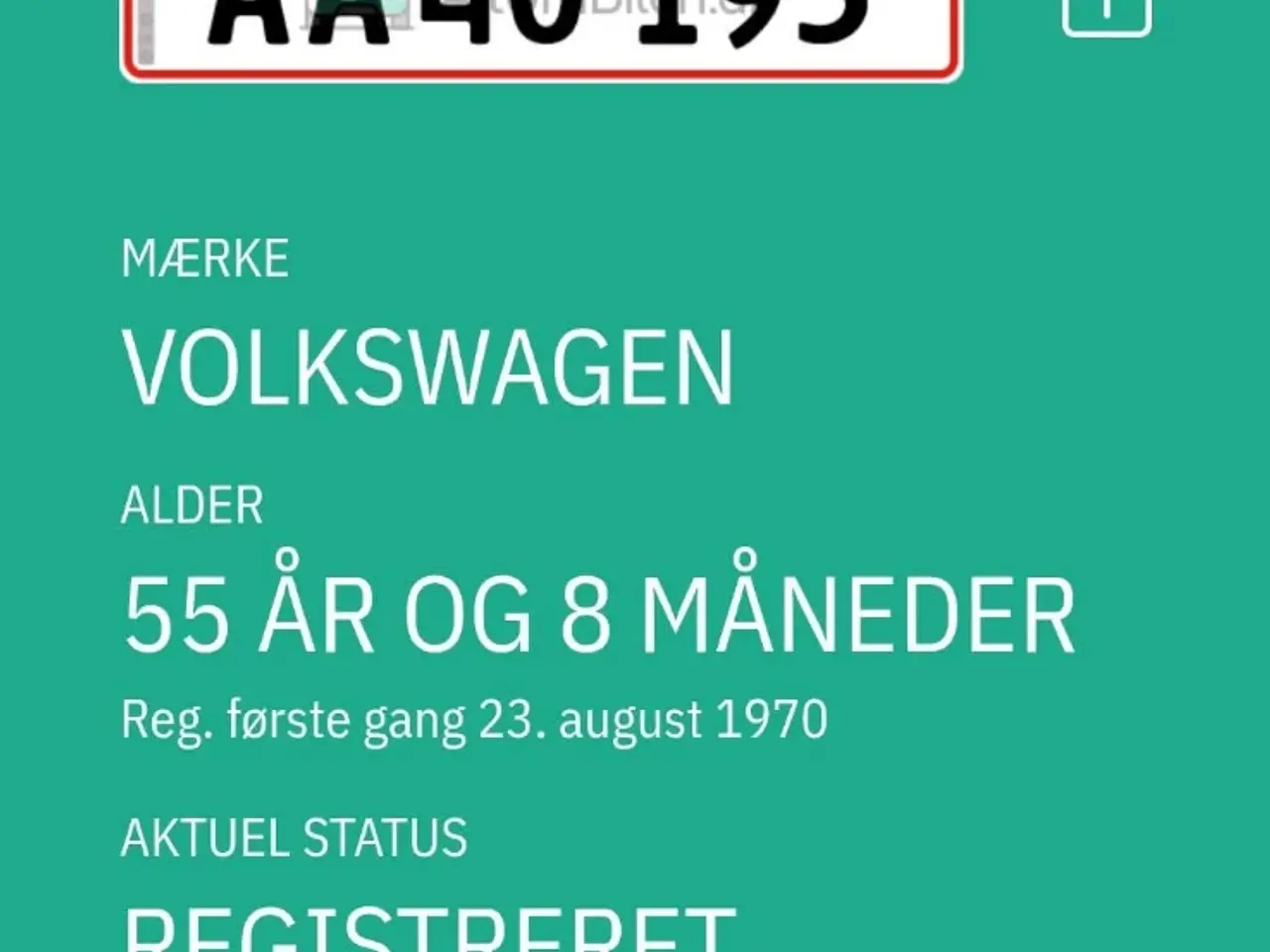 Billede 9 - Vw type 3 fastback 1600