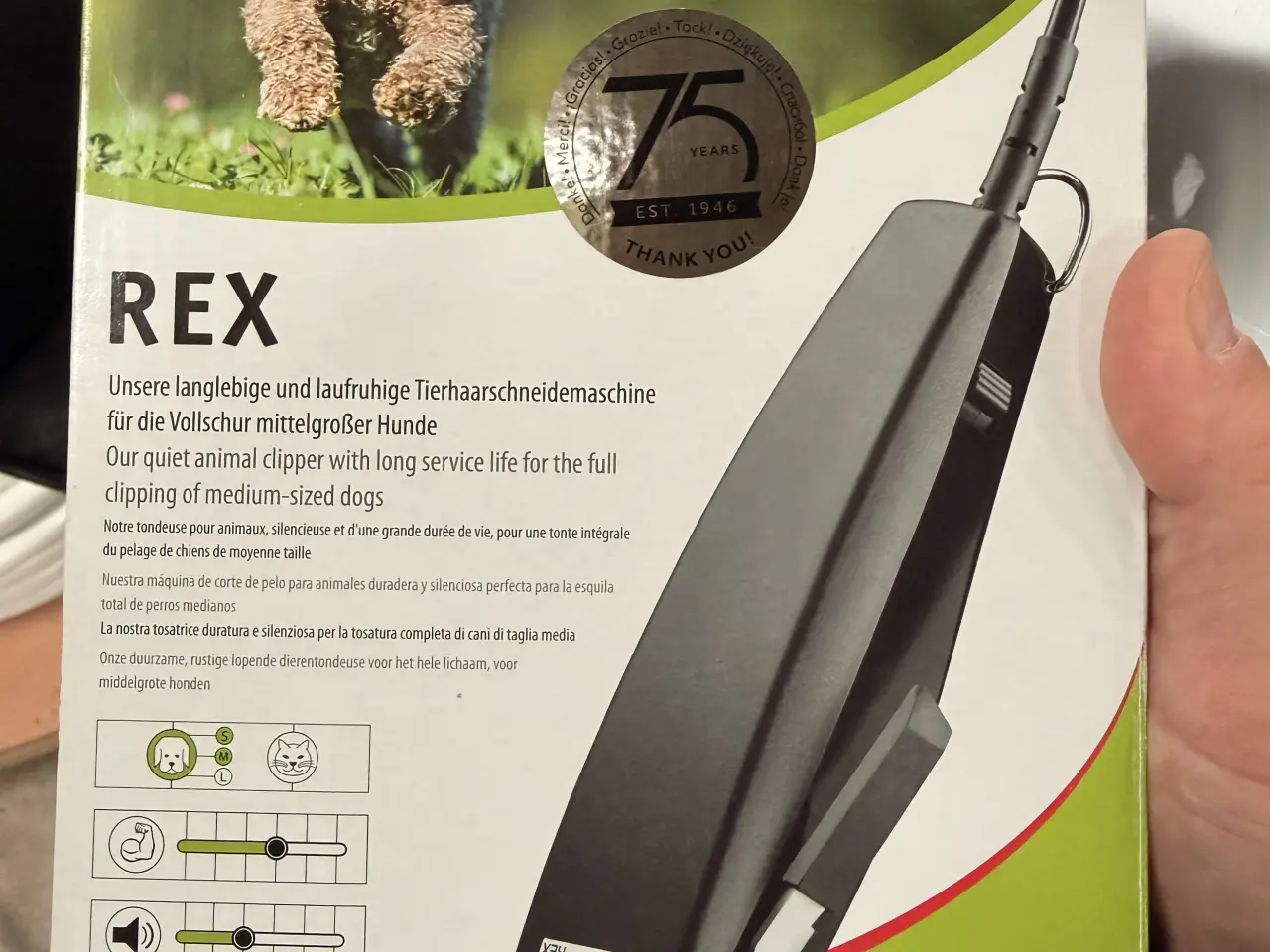 Billede 1 - Moser REX hunde klipper / trimmer