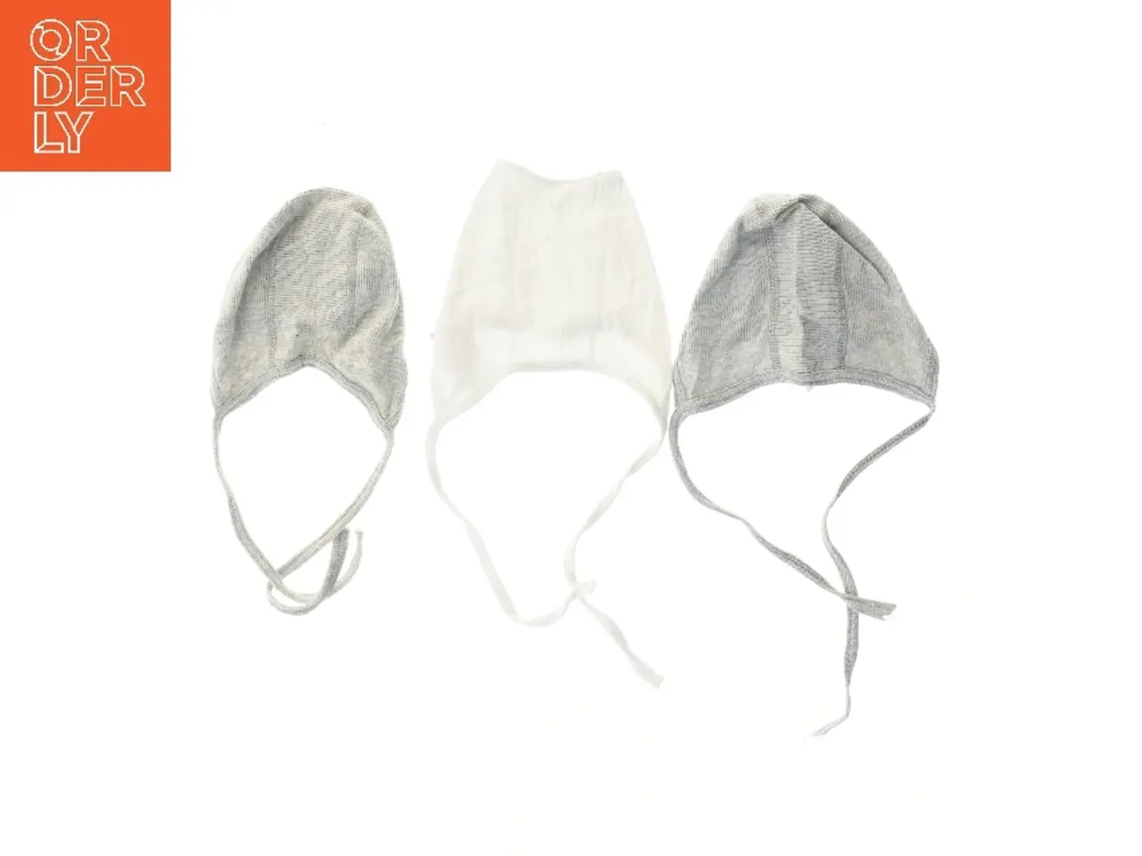 Billede 1 - Babyhuer med snor (str. 80)