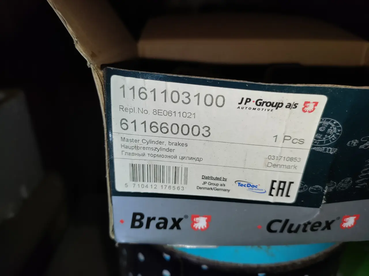 Billede 2 - Bremse hovedcylinder
