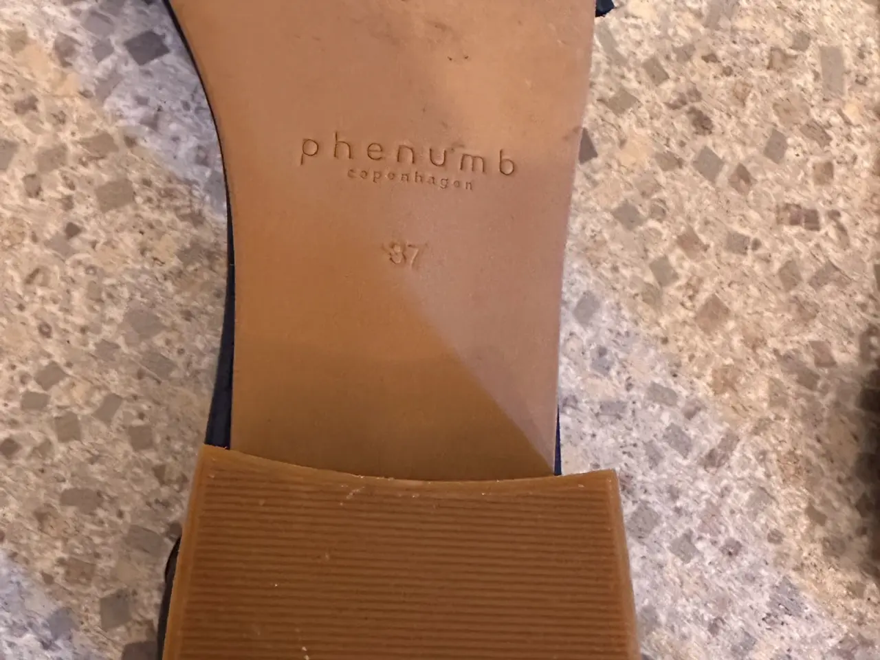 Billede 4 - Phenumb Copenhagen blå flæsesandal str 37 