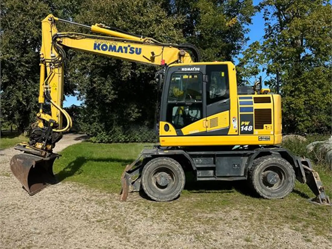 Billede 1 - Komatsu PW148-11 - 15 ton - Engcon Rotortilt