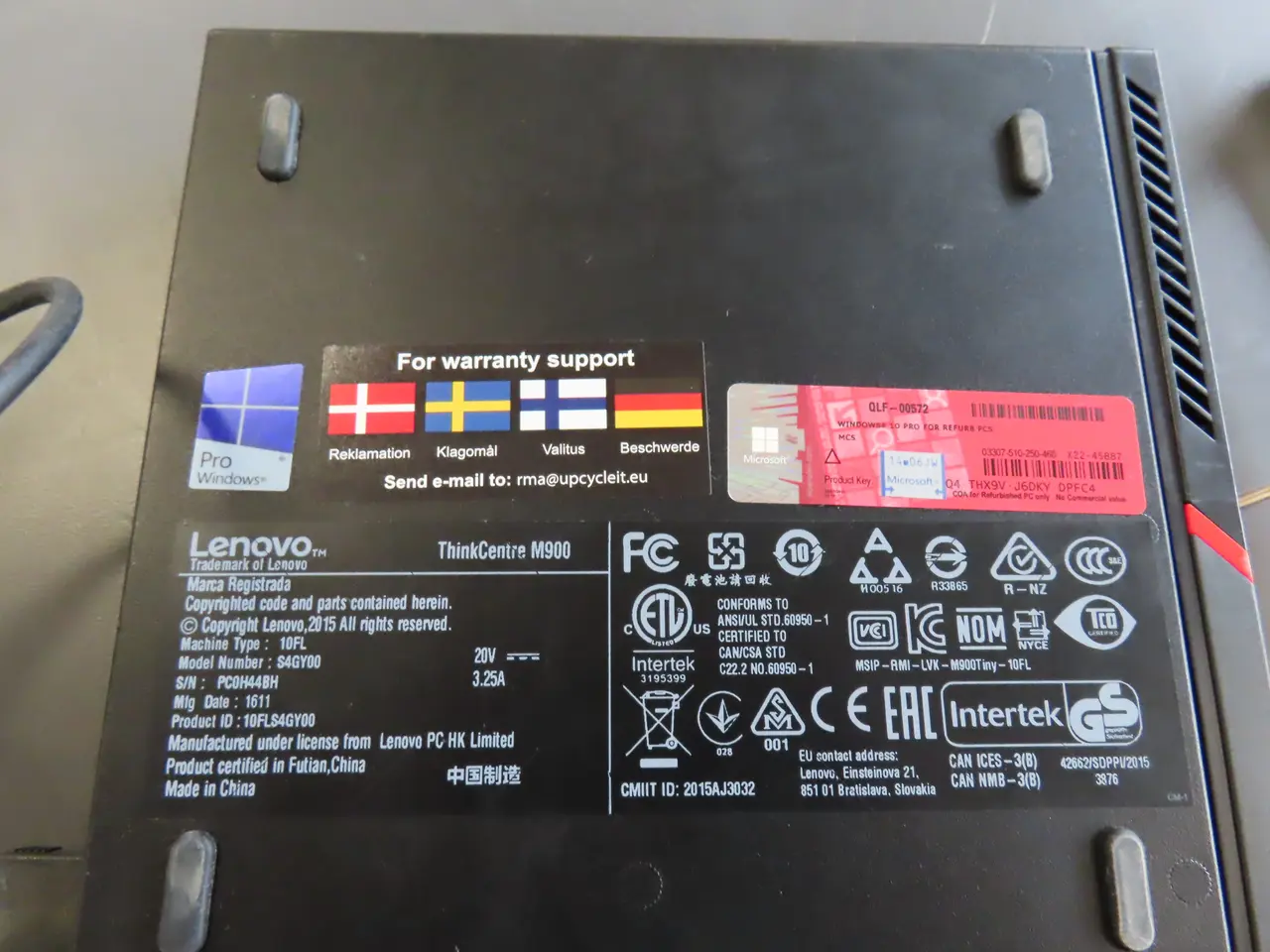Billede 2 - Computer LENOVO thinkcentre m900